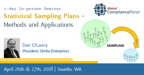 Statistical Sampling Plans - Methods and Applications 2018